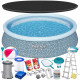 Басейн надувний 18в1 Bestway 57372, 457 x 107 см