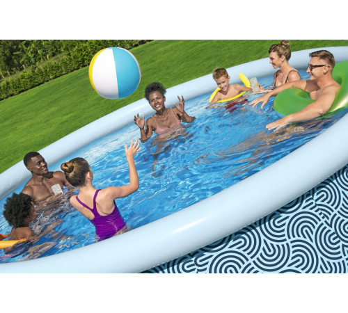Басейн надувний 18в1 Bestway 57372, 457 x 107 см