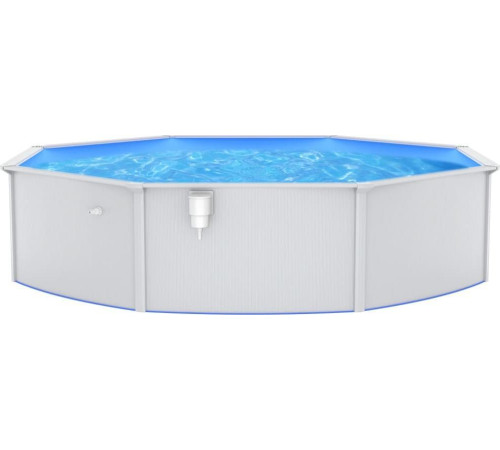 Басейн каркасний vidaXL 550 x 120 см, білий Басейн каркасний vidaXL 550 x 120 см, білий