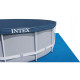 Басейн каркасний Prism Frame Pool Intex 26726 457 x 122 см - сірий