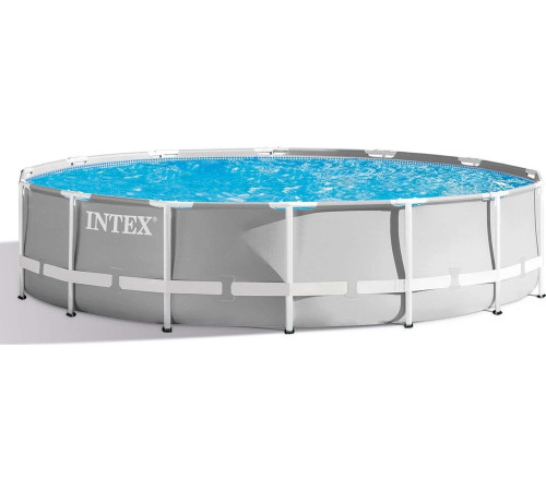 Басейн каркасний 21в1 INTEX 26720, 427 х 107 см, сірий Басейн каркасний 21в1 INTEX 26720, 427 х 107 см, сірий