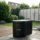 VIRTUFIT WANNA LODOWA OWALNA 500 LITRÓW ANTRACYT Z AKCESORIAMI