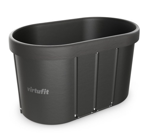 VIRTUFIT WANNA LODOWA OWALNA 500 LITRÓW ANTRACYT Z AKCESORIAMI