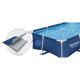 Басейн каркасний прямокутний 15в1 Bestway 56403N, 259 x 170 x 61 см