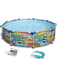 Басейн каркасний дитячий Steel Pro Animals of the World Bestway 5612F 274x66 см