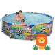 Басейн каркасний дитячий Steel Pro Animals of the World Bestway 5612F 274x66 см