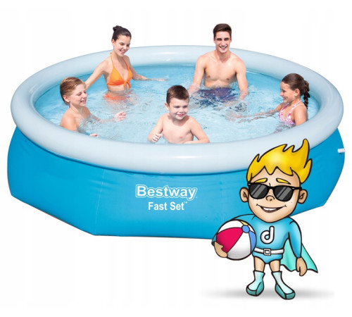 Басейн надувний 15в1 Bestway 57270, 305 см Басейн надувний 15в1 Bestway 57270, 305 см