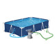 Басейн каркасний прямокутний 16в1 Bestway 56404N, 300 x 201 x 66 см