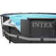 Басейн каркасний 12в1 INTEX 26334, 610 х 122 см, темно-сірий