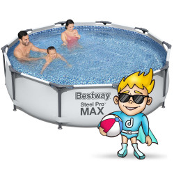 Басейн каркасний 17в1 Bestway 56408, 305 x 76 см  