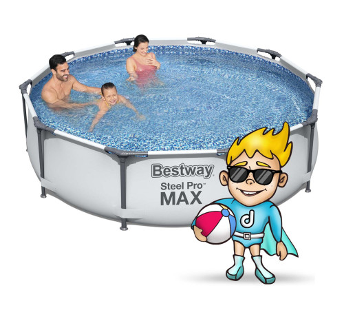 Басейн каркасний Bestway 56408 305 x 76 см 17in1 Басейн каркасний Bestway 56408 305 x 76 см 17in1