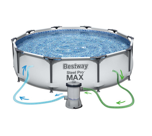 Басейн каркасний Bestway 56408 305 x 76 см 17in1 Басейн каркасний Bestway 56408 305 x 76 см 17in1