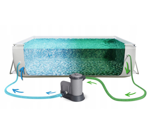 Басейн каркасний 12в1 Bestway 56716N 549 х 274 х 122 см