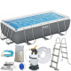 Басейн каркасний прямокутний 11в1 Bestway 404 x 201 x 100 см