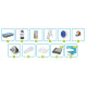 Басейн каркасний прямокутний 11в1 Bestway 404 x 201 x 100 см
