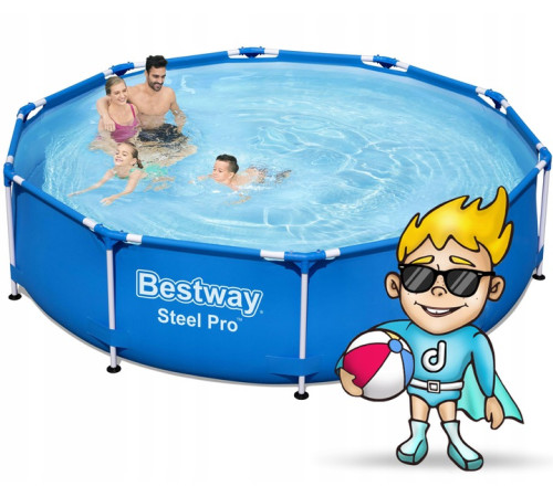Басейн каркасний Bestway 56677, 305 x 76 см Басейн каркасний Bestway 56677, 305 x 76 см