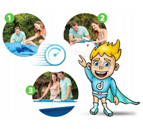 Басейн каркасний Bestway 56677, 305 x 76 см Басейн каркасний Bestway 56677, 305 x 76 см