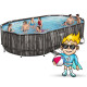 Басейн каркасний 18в1 Bestway 5611R 610 х 366 х 122 см