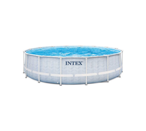 Басейн каркасний 17в1 INTEX 26746, 488 х 122 см, біло-синій Басейн каркасний 17в1 INTEX 26746, 488 х 122 см, біло-синій
