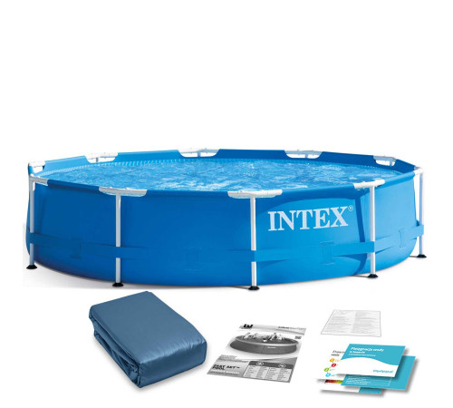 Басейн каркасний 2в1 INTEX 28200, 305 х 76 см, синій Басейн каркасний 2в1 INTEX 28200, 305 х 76 см, синій