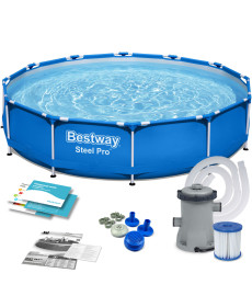 Басейн каркасний 7в1 Bestway 56681, 366 x 76 см 