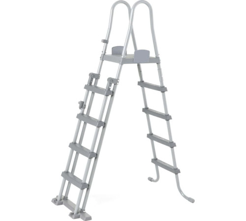Басейн каркасний прямокутний Bestway Power Steel з комплектом 488 x 244 x 122 см - сірий Басейн каркасний прямокутний Bestway Power Steel з комплектом 488 x 244 x 122 см - сірий