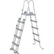 Басейн каркасний прямокутний Bestway Power Steel з комплектом 488 x 244 x 122 см - сірий
