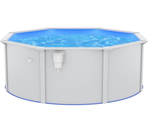 Басейн каркасний vidaXL 360 x 120 см, білий Басейн каркасний vidaXL 360 x 120 см, білий