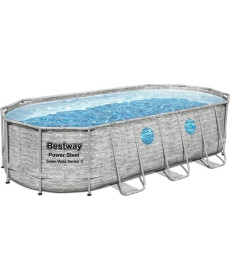 Басейн каркасний Bestway Bestway 56716 549x274x122 см - світло - сірий