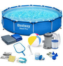 Басейн каркасний 15в1 Bestway 56681, 366 x 76 см 