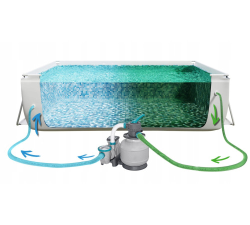 Басейн каркасний 11в1 Bestway 561KA 549 х 274 х 132 см 