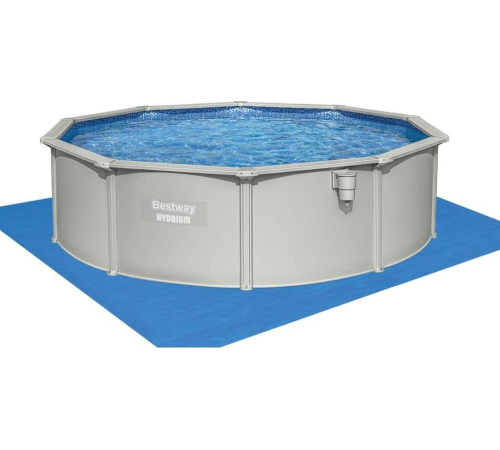 Басейн каркасний Bestway Hydrium з аксесуарами, 460 x 120 см, світло-сірий Басейн каркасний Bestway Hydrium з аксесуарами, 460 x 120 см, світло-сірий
