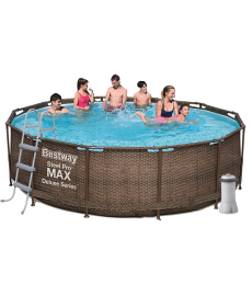 Басейн каркасний 10в1 Bestway 56709, 366 x 100 см 