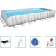Басейн каркасний прямокутний 5в1 Bestway 56623 Power Steel 956 x 488 см