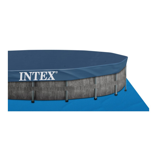 Басейн каркасний 21в1 INTEX 126744, 549 x 122 см, темно-сірий Басейн каркасний 21в1 INTEX 126744, 549 x 122 см, темно-сірий
