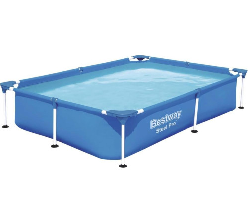 Басейн каркасний прямокутний Bestway 56401 Steel Pro 221 x 150 см Басейн каркасний прямокутний Bestway 56401 Steel Pro 221 x 150 см