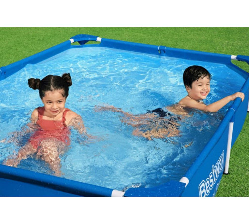 Басейн каркасний прямокутний Bestway 56401 Steel Pro 221 x 150 см Басейн каркасний прямокутний Bestway 56401 Steel Pro 221 x 150 см