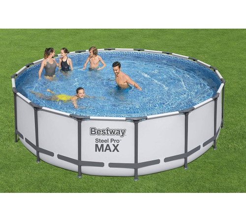 Басейн каркасний 2в1 Bestway 5612Z Steel Pro Max 488 см Басейн каркасний 2в1 Bestway 5612Z Steel Pro Max 488 см
