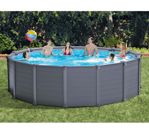 Basen ogrodowy panelowy 478 x 124 cm 12w1 INTEX 26384