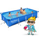 Басейн каркасний прямокутний 5в1 Bestway 56405, 400 x 211 x 81 см