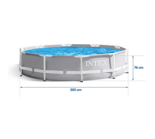 Басейн каркасний 15в1 INTEX 26702, 305 х 76 см Басейн каркасний 15в1 INTEX 26702, 305 х 76 см