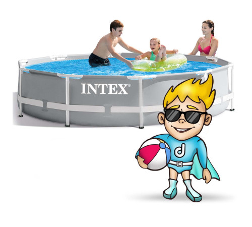 Басейн каркасний 15в1 INTEX 26702, 305 х 76 см Басейн каркасний 15в1 INTEX 26702, 305 х 76 см