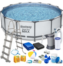 Басейн каркасний 19в1 Bestway 5612Z Steel Pro Max 488 см 