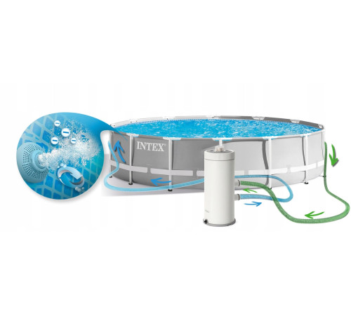 Басейн надувний 18в1 Intex 26168 457 х 122 см