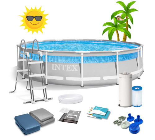 Басейн каркасний 12в1 Intex 26722 427 х 107 см