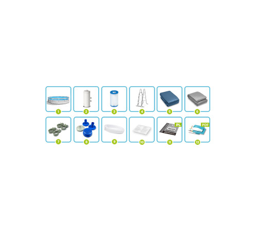 Басейн каркасний 12в1 Intex 26722 427 х 107 см