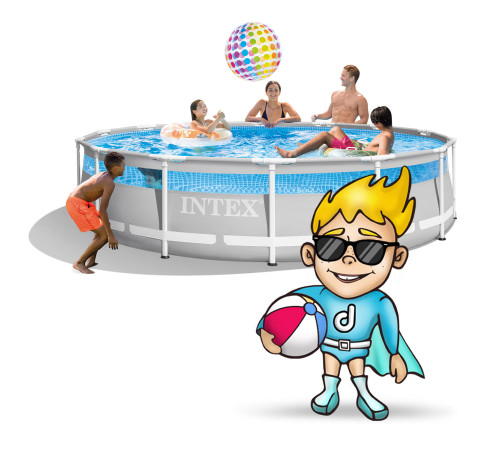 Басейн каркасний 12в1 Intex 26722 427 х 107 см