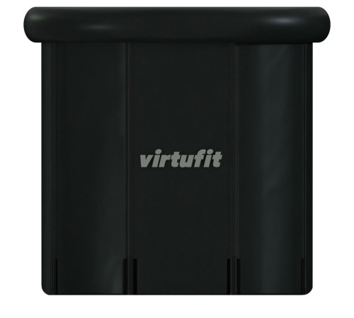 Ванна крижана VIRTUFIT XXL 80 x 80 x 75 см 375 л, чорна