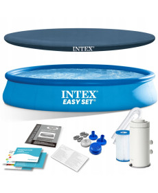 Басейн надувний 10в1 Intex 28158 457 х 84 см 