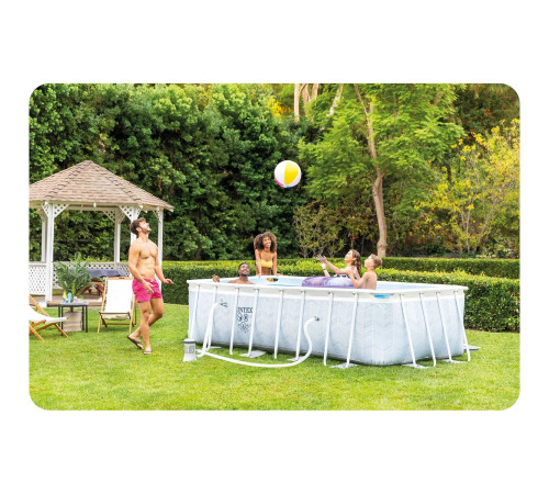 Басейн каркасний 18в1 Intex 26780 400 х 200 х 100 см
